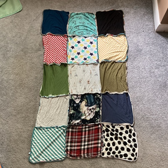 Posh Peanut loveys made into a blanket - Picture 2 of 2